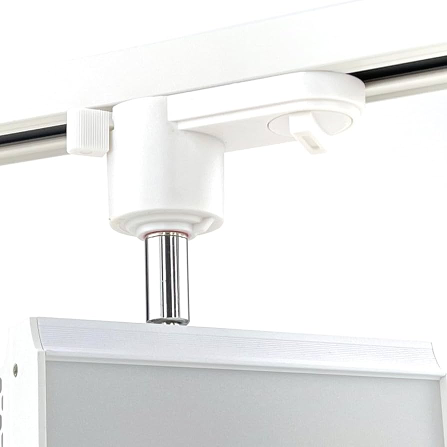 Amazon | ダクトレール角形LEDライト 防眩カバー 20W 昼白色 ホワイト