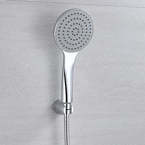 Soporte de cabezal de ducha de mano autoadhesivo SUS304 y plástico ABS Bropury 7