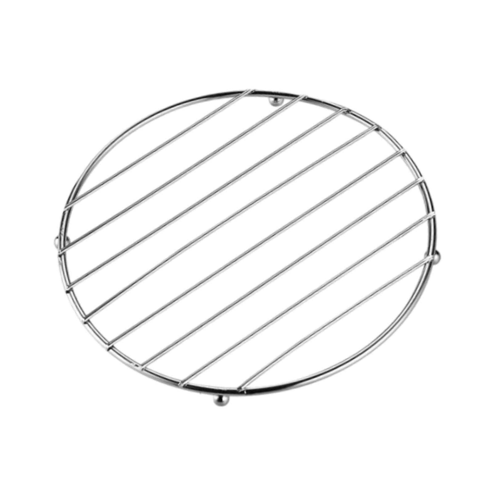 Alcxazs Sturdy Stainless Steel Trivet Heat Resistant Built For Pot Offering Long Term And Versatile Functionality In Kitchen Stainless Steel Trivet Heat