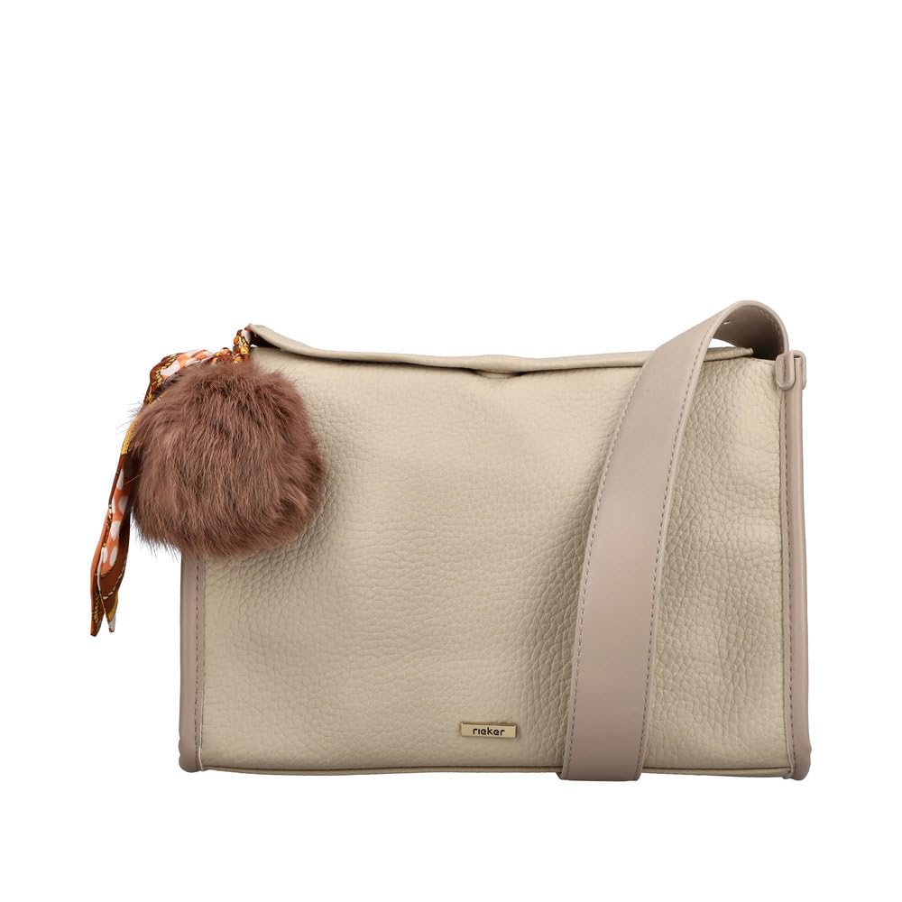 Rieker Ladies H1656 Handbag, beige, 285x110x190 cm