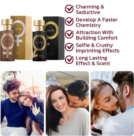 Javoli Classic Men's Perfume, Women's Perfume, Men's Eau De Toilette Spray To Attract Women, Golden Alluring Pheromone Perfume, Very Suitable For Daily Wear 1.7Fl.oz (1Pcs Women) #TOP3