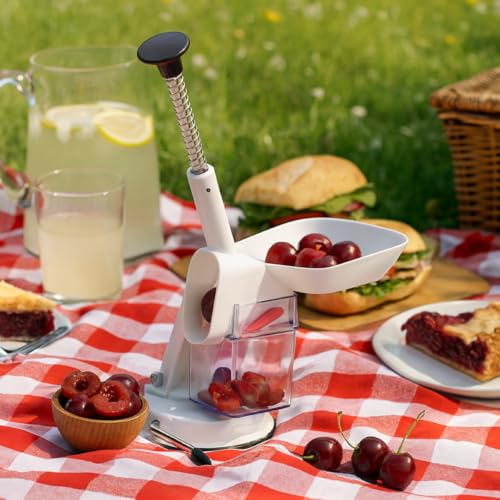 Mrs. Anderson’s Baking Deluxe Cherry Pitter with Suction Base, BPA Free, 11-Inches x 7.5-Inches x 4.5-Inches by Mrs. Anderson's Baking - Image 5
