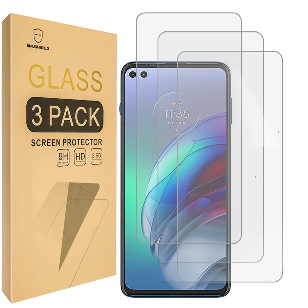 Mr.Shield 3-Pack Tempered Glass Screen Protector For Motorola Moto G22
