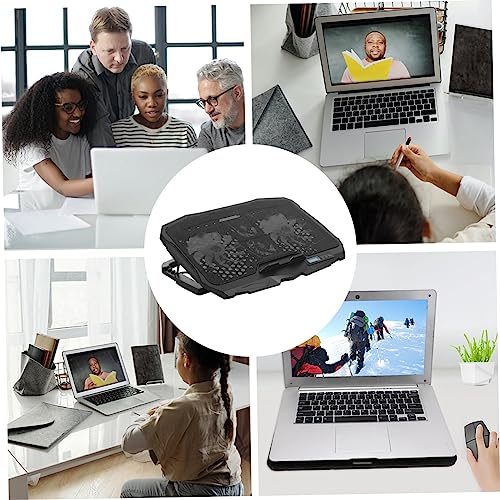Refrigerador ajustable para laptop con ventilador LED miniatura 5