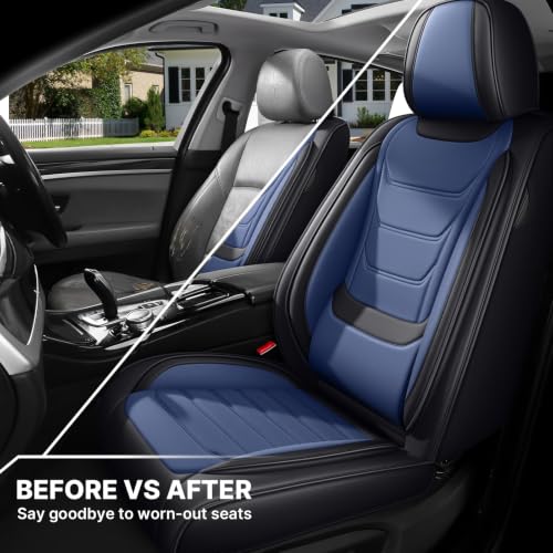 Image of for GMC Terrain 2010-2025 Seat Covers 2P (Black /Blue)
