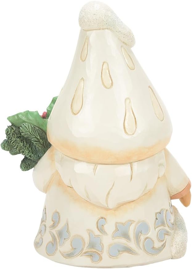 Enesco Jim Shore Heartwood Creek Gnome with Mushroom Hat Figurine, 5.31 Inch, Multicolor - Image 3