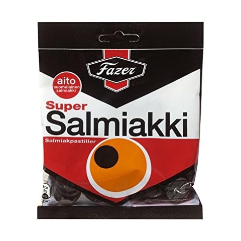 Fazer Super Salmiakki (80g bag) Cover