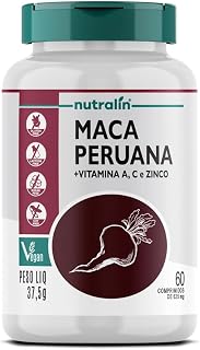 Maca Peruana 60 Comprimidos - Nutralin