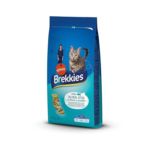 BREKKIES Excel Cat Salmon 15KG NDR
