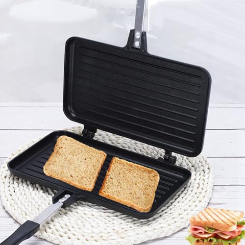 Machine à sandwich toast et crêpes pour cuisson au gaz et grill - 5