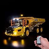 Kompatibel mit Lego 42114 Bausteine Modell, LED-Beleuchtungsset für Lego Technic Knickgelenkter Volvo-Dumper 6x6, bauset, mehrfarbig. (Nur LED-Licht, kein LEGO Kit).
