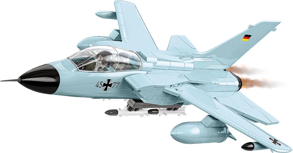 COBI Armed Forces Panavia Tornado IDDS Aircraft Building Set, 493 Pieces
