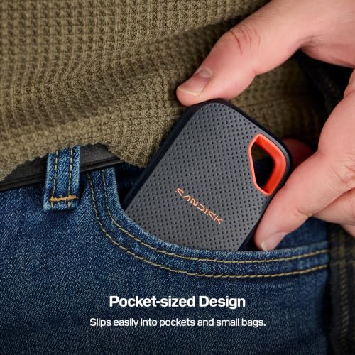 Sandisk 2TB Extreme Portable SSD, Up to 2000MB/s Transfer Speeds-New Model - image 5