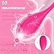 Vibratorensets für Frauen Vibrator, Sex Spielzeug für die Frau Paare, 10 Modi Vibration für Frauen Vibratorstarb Frauen Klitoris G Punkt, Sex Toys Dildo Anal Vibratoren Sexspielzeug mit APP (Pink)