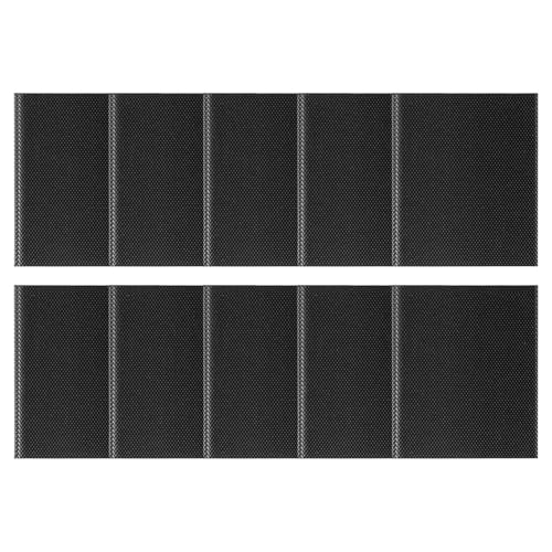 Burlete para puerta – 10 piezas de cinta aislante de esquina, aislamiento de esquina con autoadhesivo, cinta de goma flexible para el hogar, protector de corrientes de aire de ahorro de energía, tira