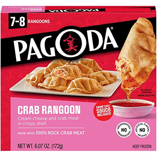 Pagoda Crab Rangoon with Sweet Chili Dipping Sauce