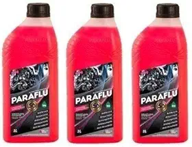 Aditivo Radiador Paraflu Rosa de 1 Litro Original 3 Unidades