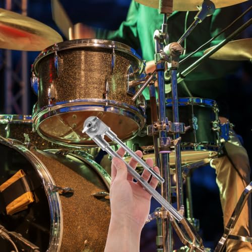 Soporte metálico para cowbell con clamp y extensión para batería miniatura 7