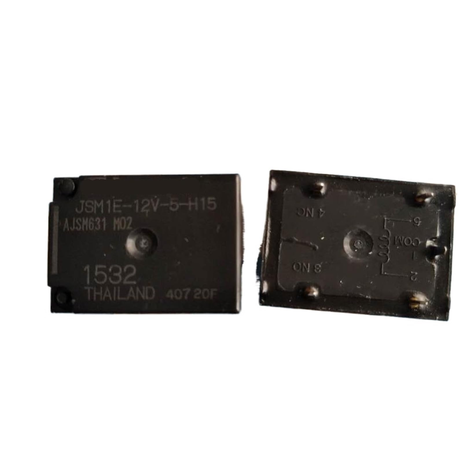 Relais 12V 15A JSM1E-12V-5-H15 pour résoudre les pannes de commutation électrique