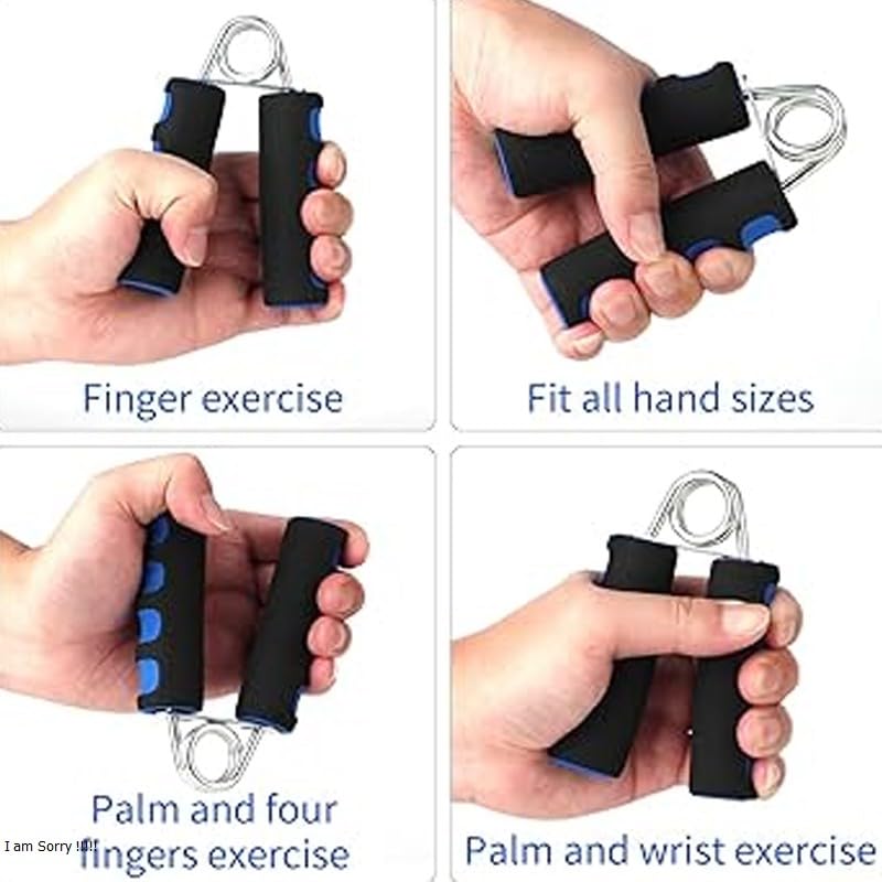 Image of Adjustable Skipping Rope with Hand Gripper Combo for Men & Women | Speed Jump Rope for Cardio, Weight Loss, Fitness & CrossFit