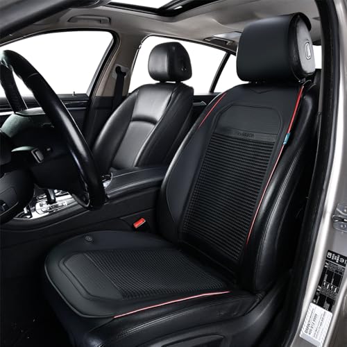 Image of FLORICH Car Seat Covers Comfortable Front Seat Protector Universal Automotive Seat Covers Cushion Car Interior Fit for Cars SUVs Trucks Vans, 1PCS
