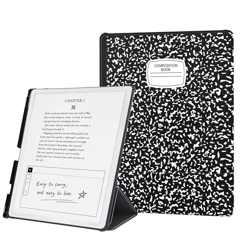 Case for 11 Kindle Scribe 2025 (3rd Gen) & Kindle Scribe Colorsoft with Pen Holder Lightweight Leather Cover with Multi-Viewing Angles Auto Sleep Wake (B-Book 11 inch)
