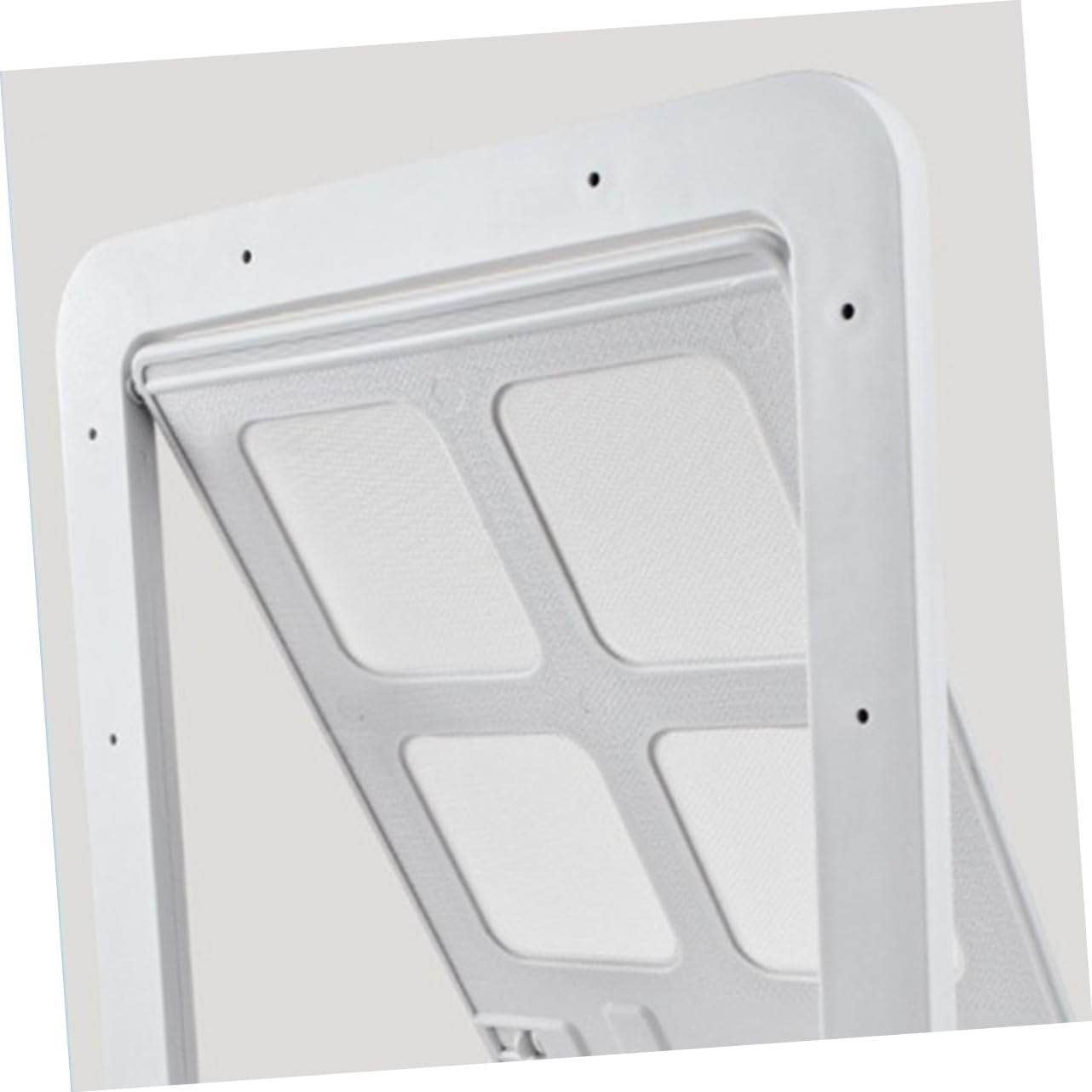 Generic Space Saving Puppy Door Screen with Magnetic Closure Easy to Install Pet Flap for Dogs and Cats Air Permeable and Easy Clean Replacement Pet Door for Indoor Use
