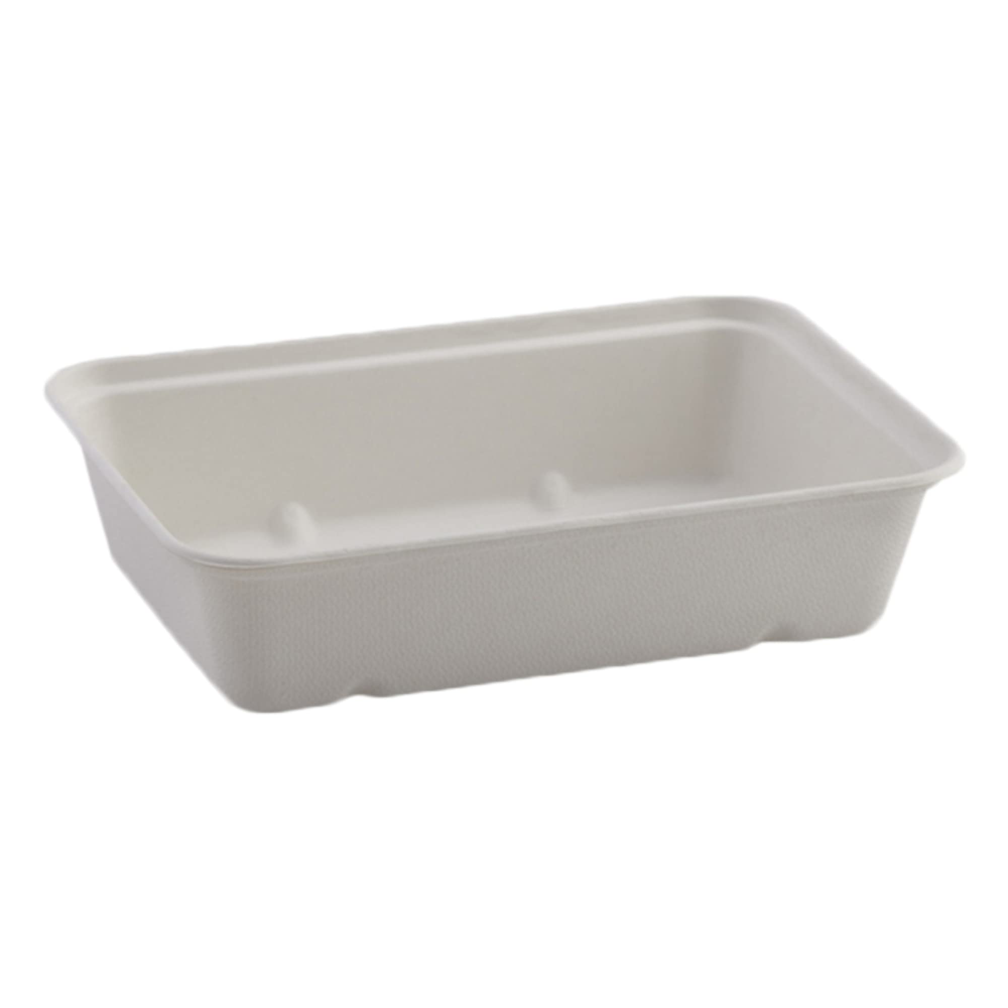 46130F300 Rectangular Pulp Deli Container 6" x 9", 30 oz - 300 per case