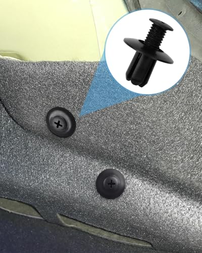 JatilEr 200 Stück Befestigungsclips Auto Clips, H55 Kfz Clips 6 Arten – Ansicht 5