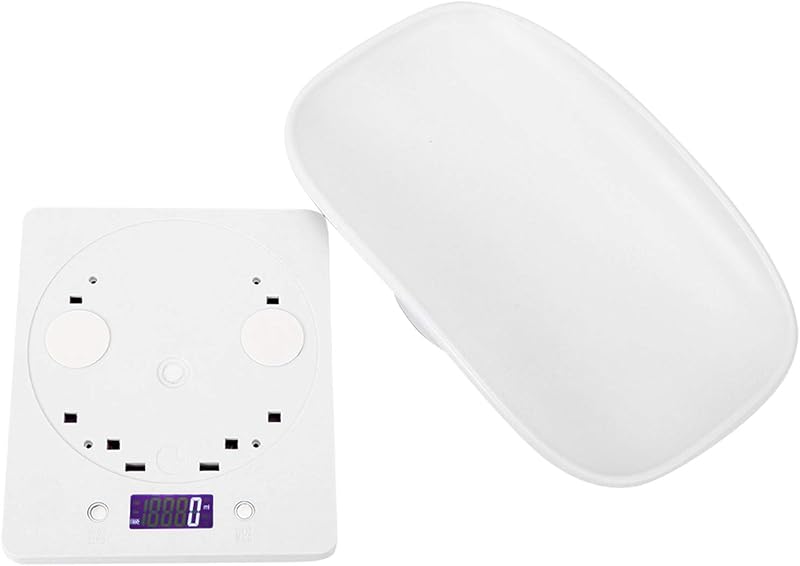 Ymiko 10kg Digitális Hordozható Állat Mérleg Macskához Kutyához 1g Pontosság
