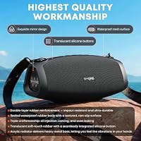 W-KING Bluetooth Speaker, 120W Peak IPX6 Outdoor Loud Portable Speakers — image 8