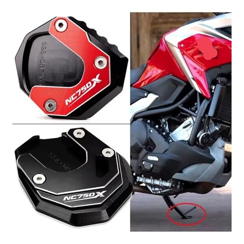 Plaque support béquille NC750X évite la chute de la moto - 2