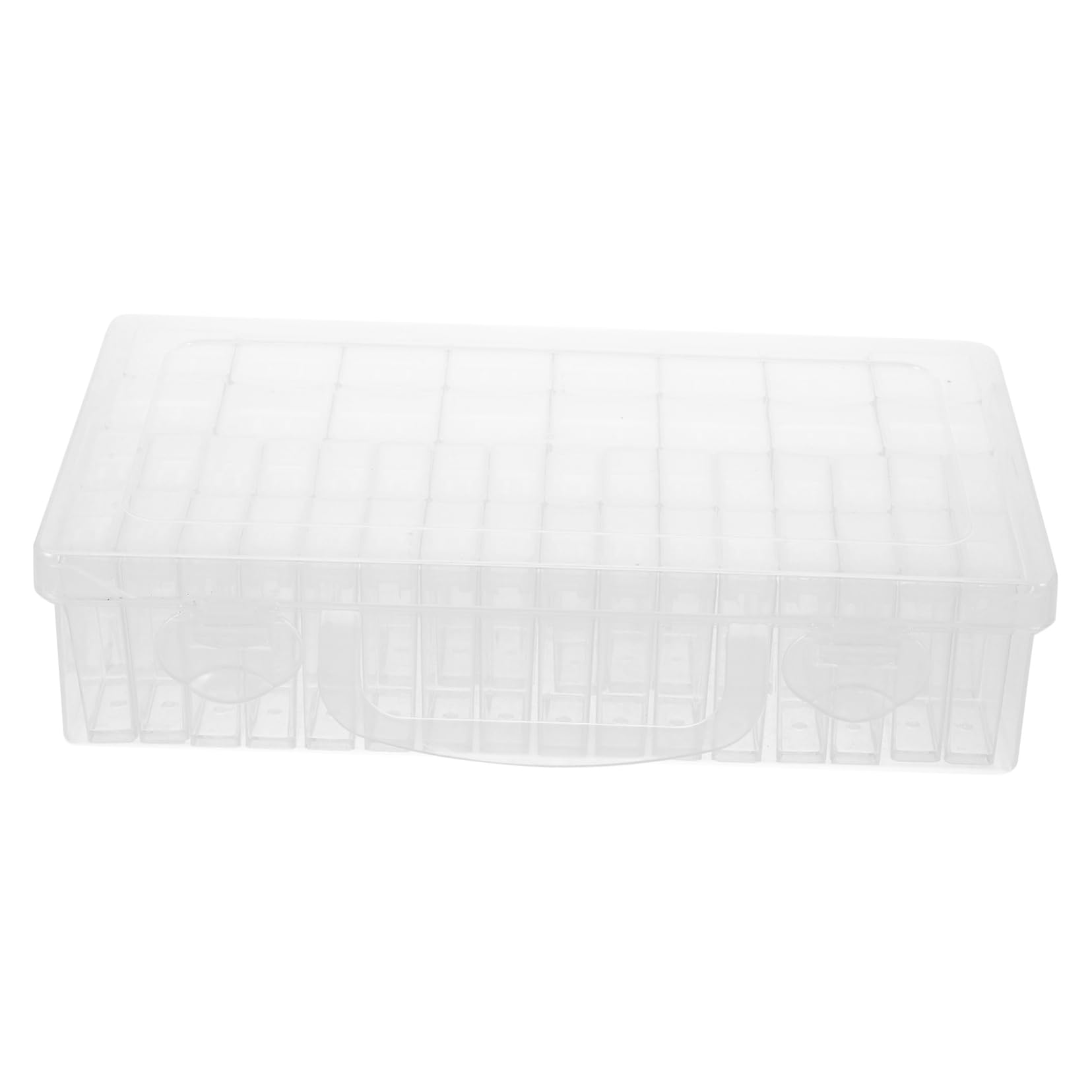Boîte de rangement transparente pour jardin et maison conteneur multifonction portable