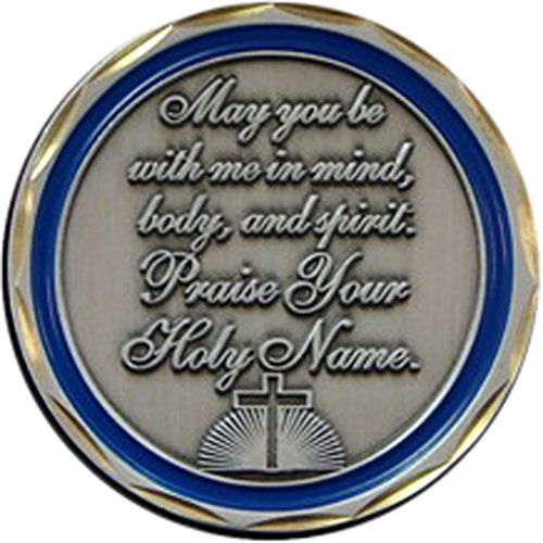 Eagle Crest Praying Hands Religious Coin Spiritual Gift Men Women Prayer Coin Recovery Gifts