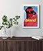 Inkvo Frank Ocean Poster Blond, Moto Blond Album Cover Music Poster, Channel, Blonde, Aesthetic Room Wall Decor, Not Framed, 11 by 17 inches, Premium Silk Art Print