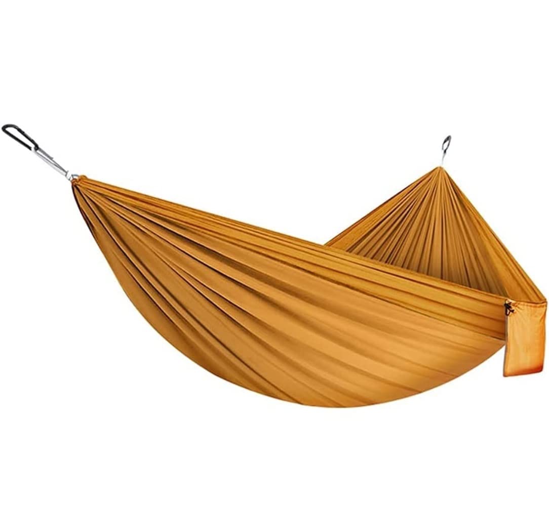 Hamac portable en nylon pour intérieur et extérieur, camping, jardin, randonnée, voyage – Design léger, parfait pour la détente et l'aventure