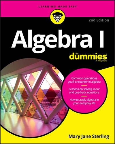 Buy Algebra I For Dummies — BookShops.in