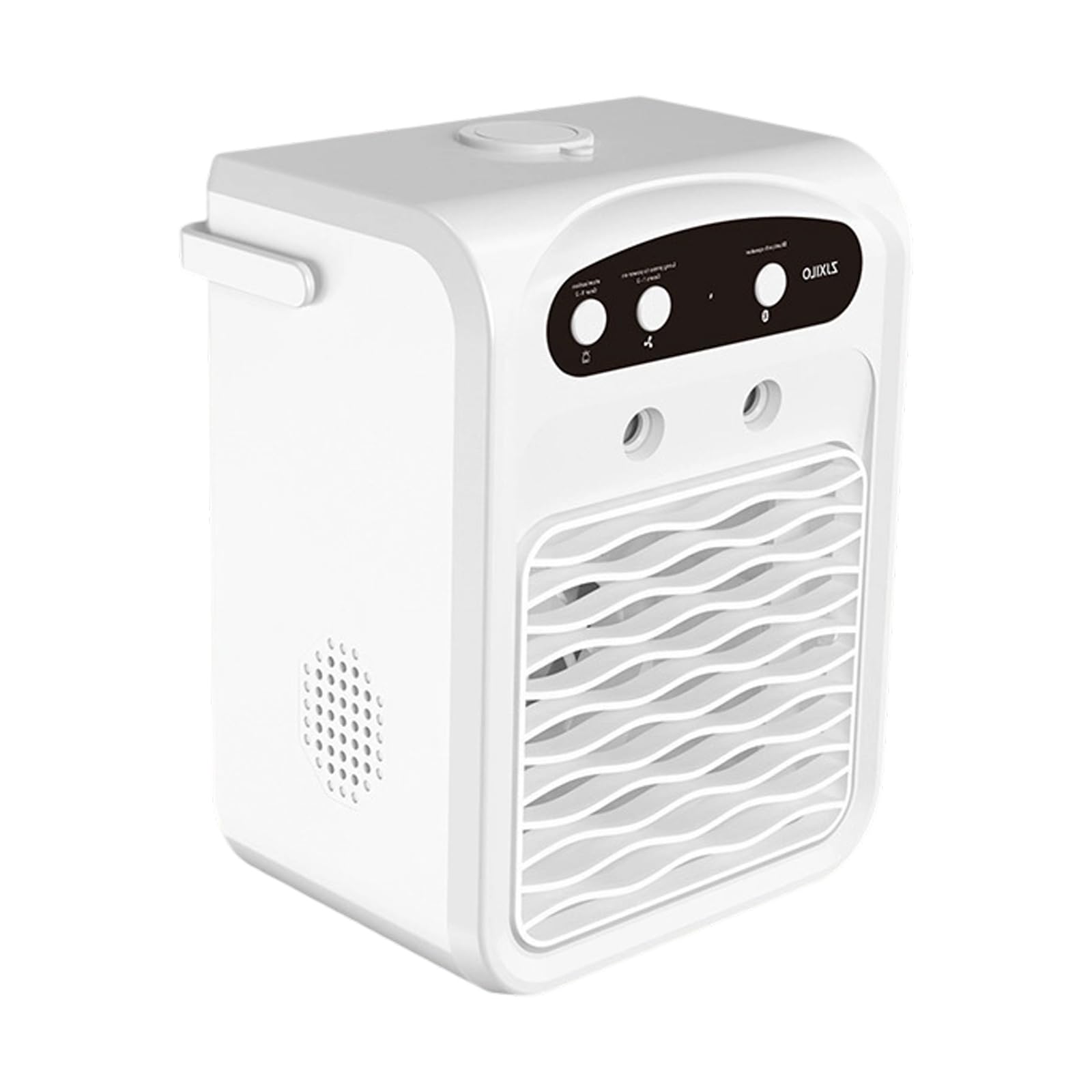 Kalttoy Portable Desktop Air Cooling Fan with 3 Speed Setting Cooling Fan Rechargeable for Dormitory Study Desk Outdoor Low Noise Air for
