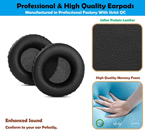 Almohadillas de Repuesto Profesionales para Auriculares Compatible con Sony MDR-ZX100 ZX110 ZX300 ZX310 V150 V300 ZX102DPV Dr BT101 miniatura 3