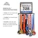 Gone For a Run BibFOLIO Plus Race Bib Holder and Running Medal Hanger Display | Race Medal Holder Display and Running Bib Holder for Runners | Race Bib and Race Medal Display for Runners