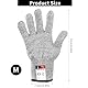 Apausvcm Schnittfeste Handschuhe,Filetierhandschuh Schnittfest, Schnitzhandschuhe,Kettenhandschuhe,Gartenhandschuhe,Schutzhandschuhe,Holzschnitzhandschuhe,Schneidehandschuhe,für Küche Gartenbau-M