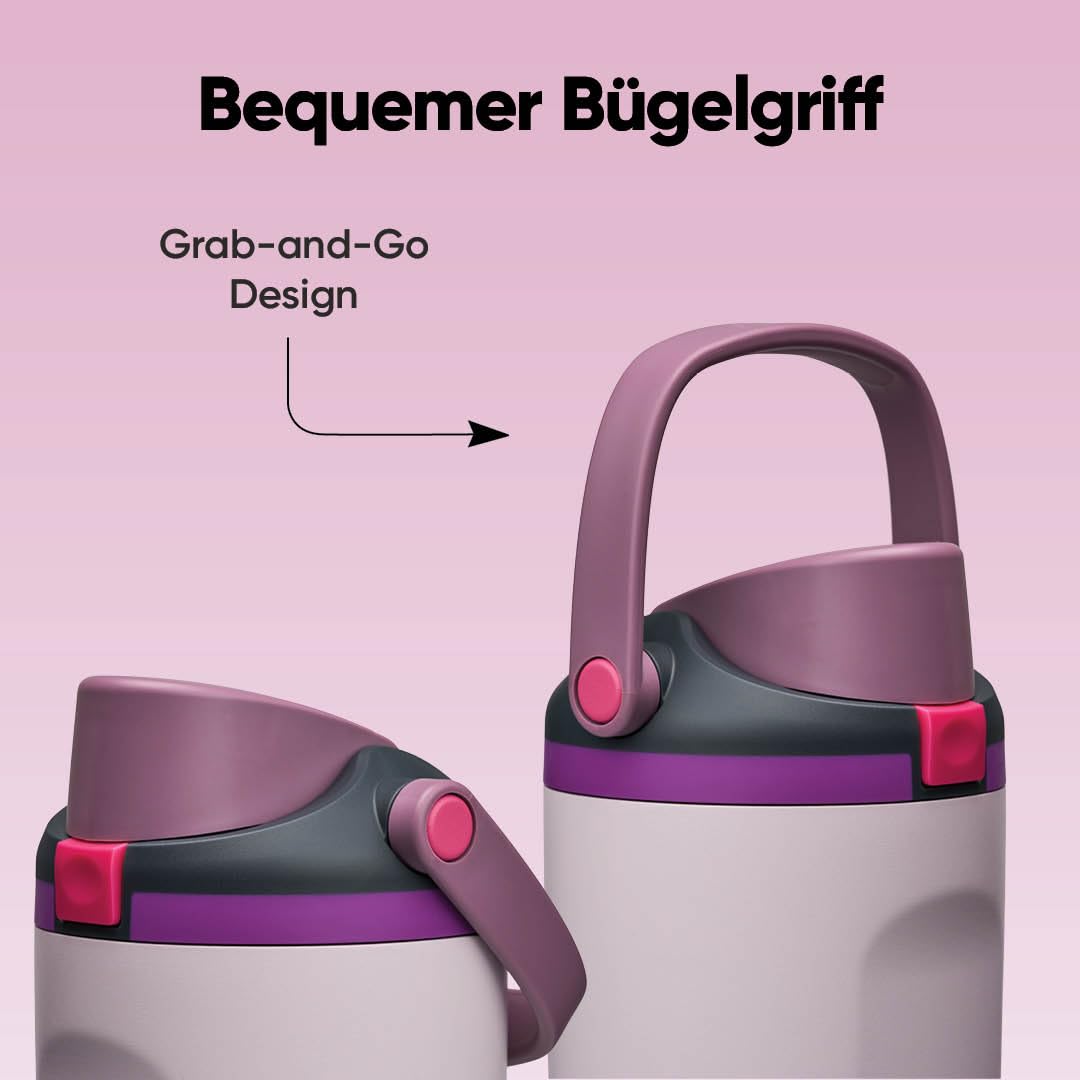 Owala FreeSip Sway Isolierte Edelstahl Trinkflasche mit Strohhalm und 2‑in‑1‑Trinköffnung 1185ml – Bild 6
