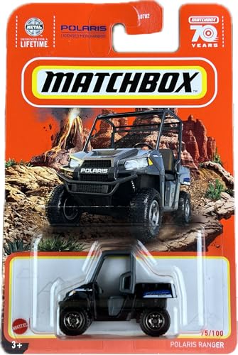 Matchbox Polaris Ranger Negro miniatura 1