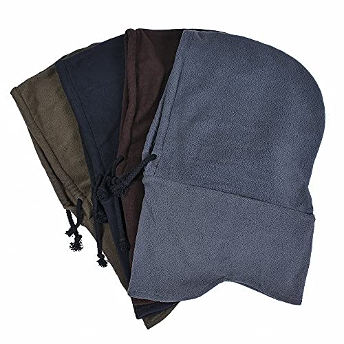 Cachecol,Lianai Calça polar de lã polar de inverno balaclava de esportes de inverno boné protetor fa