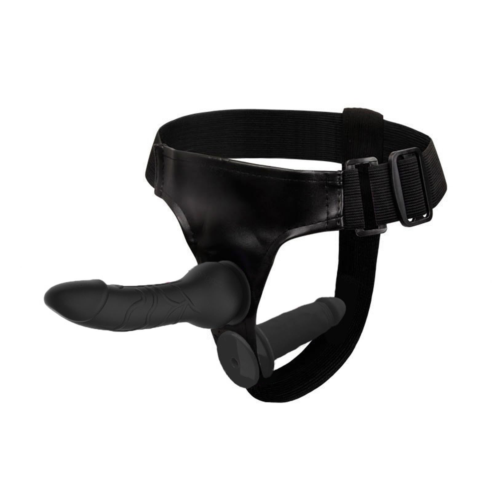 StejaR Ceinture Portable réglable à Double tête résistante à l'usure,Black