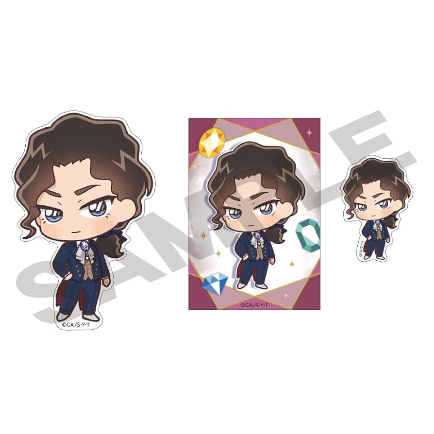 Amazon.co.jp: 名探偵コナン トレーディングステッカー ジュエル