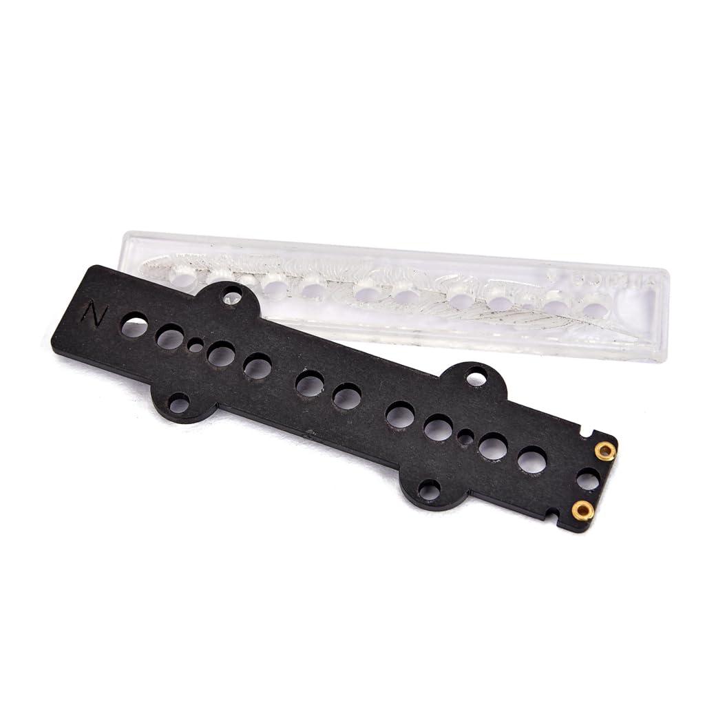 RuiJOTWAT A Set 2 Pcs 5 String Jb Style Electric Guitar Bass Pickup Slug Bobbins. - Bobbins Length 100.6Mm - Image 4
