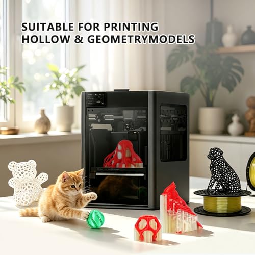 Image of PVA Filament 1.75 mm, 3D Printer Filament, Water-Soluble PVA 500 g (1.1 lbs) Used as a Support Material,Translucent Yellow
