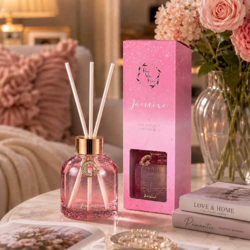 Difusor de varillas Jasmine 80 ml con caja de regalo miniatura 6