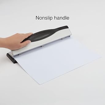 Staples HighEnd Adjustable 3Hole Punch HeavyDuty Office Paper Punch